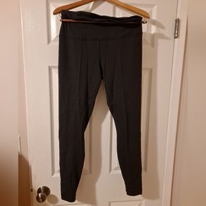 Black Lululemon Wundertrain leggings size 12, 28" length